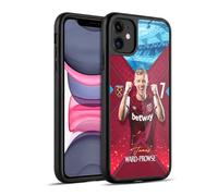 Head Case Designs Officially Licensed West Ham United FC James Ward-Prowse 2023/24 First Team Gel Armour Case [Military Grade Protection] Compatible With Apple iPhone 11