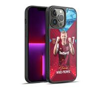 Head Case Designs Officially Licensed West Ham United FC James Ward-Prowse 2023/24 First Team Gel Armour Case [Military Grade Protection] Compatible With Apple iPhone 13 Pro Max
