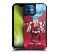 Head Case Designs Officially Licensed West Ham United FC James Ward-Prowse 2023/24 First Team Gel Armour Case [Military Grade Protection] Compatible With Apple iPhone 12 / iPhone 12 Pro