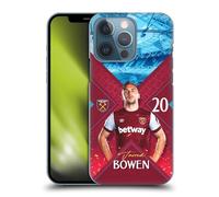 Head Case Designs Officially Licensed West Ham United FC Jarrod Bowen 2023/24 First Team Hard Back Case Compatible With Apple iPhone 13 Pro