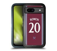 Head Case Designs Officially Licensed West Ham United FC Jarrod Bowen 2025/26 Players Home Kit Ultra-Armoured Shockproof Case [Military Grade Protection] Compatible With Google Pixel 8a