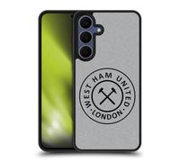 Head Case Designs Officially Licensed West Ham United FC London Crest Graphics Gel Armour Case [Military Grade Protection] Compatible With Samsung Galaxy S25 FE