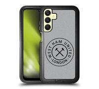 Head Case Designs Officially Licensed West Ham United FC London Crest Graphics Ultra-Armoured Shockproof Case [Military Grade Protection] Compatible With Samsung Galaxy A25 5G
