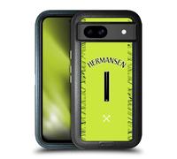 Head Case Designs Officially Licensed West Ham United FC Mads Hermansen 2025/26 Players Home Kit Ultra-Armoured Shockproof Case [Military Grade Protection] Compatible With Google Pixel 8a