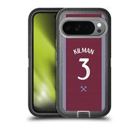 Head Case Designs Officially Licensed West Ham United FC Maximilian Kilman 2025/26 Players Home Kit Ultra-Armoured Shockproof Case [Military Grade Protection] Compatible With Google Pixel 10