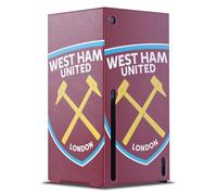 Head Case Designs Officially Licensed West Ham United FC Oversized Art Game Console Wrap Case Cover Compatible With Xbox Series X