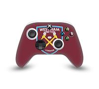 Head Case Designs Officially Licensed West Ham United FC Oversized Art Vinyl Sticker Gaming Skin Decal Cover Compatible With Xbox Series X/S Controller