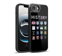 Head Case Designs Officially Licensed West Ham United FC Pattern 1 Crest History Gel Armour Case [Military Grade Protection] Compatible With Apple iPhone 16e / iPhone 17e