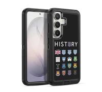 Head Case Designs Officially Licensed West Ham United FC Pattern 1 Crest History Ultra-Armoured Shockproof Case [Military Grade Protection] Compatible With Samsung Galaxy S26 Plus