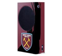 Head Case Designs Officially Licensed West Ham United FC Sweep Stroke Art Game Console Wrap Case Cover Compatible With Xbox Series S Console