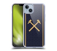 Head Case Designs Officially Licensed West Ham United FC Third 2025/26 Crest Kit Gel Case [Military Grade Protection] Compatible With Apple iPhone 14 Plus