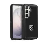 Head Case Designs Officially Licensed West Ham United FC White Logo Crest Ultra-Armoured Shockproof Case [Military Grade Protection] Compatible With Samsung Galaxy S26 Plus
