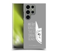 Head Case Designs Officially Licensed Where the Wild Things Are Literary Terrible Roars Graphics Hard Back Case Compatible With Samsung Galaxy S24 Ultra 5G