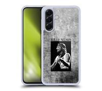 Head Case Designs Officially Licensed Willie Nelson Black And White Grunge Gel Case [Military Grade Protection] Compatible With Samsung Galaxy A56 5G