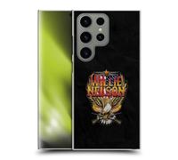 Head Case Designs Officially Licensed Willie Nelson Eagle Grunge Hard Back Case Compatible With Samsung Galaxy S24 Ultra 5G