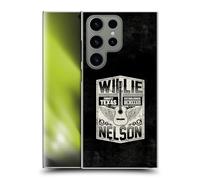 Head Case Designs Officially Licensed Willie Nelson Flying Guitar Grunge Hard Back Case Compatible With Samsung Galaxy S24 Ultra 5G