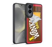 Head Case Designs Officially Licensed Willy Wonka and the Chocolate Factory Candy Bar Graphics Gel Armour Case [Military Grade Protection] Compatible With Samsung Galaxy S25 Edge