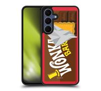 Head Case Designs Officially Licensed Willy Wonka and the Chocolate Factory Candy Bar Graphics Gel Armour Case [Military Grade Protection] Compatible With Samsung Galaxy S25 FE