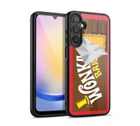 Head Case Designs Officially Licensed Willy Wonka and the Chocolate Factory Candy Bar Graphics Gel Armour Case [Military Grade Protection] Compatible With Samsung Galaxy A25 5G