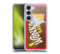 Head Case Designs Officially Licensed Willy Wonka and the Chocolate Factory Candy Bar Graphics Gel Case [Military Grade Protection] Compatible with Samsung Galaxy S23 5G and Compatible with MagSafe