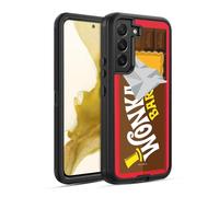 Head Case Designs Officially Licensed Willy Wonka and the Chocolate Factory Candy Bar Graphics Ultra-Armoured Shockproof Case [Military Grade Protection] Compatible With Samsung Galaxy S22 5G
