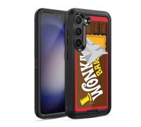 Head Case Designs Officially Licensed Willy Wonka and the Chocolate Factory Candy Bar Graphics Ultra-Armoured Shockproof Case [Military Grade Protection] Compatible With Samsung Galaxy S23 5G