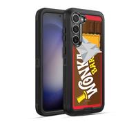 Head Case Designs Officially Licensed Willy Wonka and the Chocolate Factory Candy Bar Graphics Ultra-Armoured Shockproof Case [Military Grade Protection] Compatible With Samsung Galaxy S23+ 5G