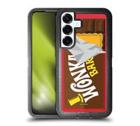 Head Case Designs Officially Licensed Willy Wonka and the Chocolate Factory Candy Bar Graphics Ultra-Armoured Shockproof Case [Military Grade Protection] Compatible With Samsung Galaxy S25+