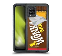 Head Case Designs Officially Licensed Willy Wonka and the Chocolate Factory Candy Bar Graphics Ultra-Armoured Shockproof Case [Military Grade Protection] Compatible With Samsung Galaxy A12 (2020)