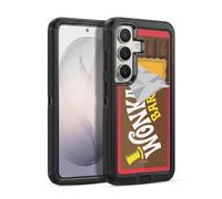 Head Case Designs Officially Licensed Willy Wonka and the Chocolate Factory Candy Bar Graphics Ultra-Armoured Shockproof Case [Military Grade Protection] Compatible With Samsung Galaxy S26 Plus