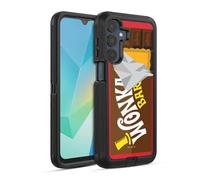 Head Case Designs Officially Licensed Willy Wonka and the Chocolate Factory Candy Bar Graphics Ultra-Armoured Shockproof Case [Military Grade Protection] Compatible With Samsung Galaxy A16 5G