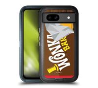 Head Case Designs Officially Licensed Willy Wonka and the Chocolate Factory Candy Bar Graphics Ultra-Armoured Shockproof Case [Military Grade Protection] Compatible With Google Pixel 8a