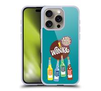 Head Case Designs Officially Licensed Willy Wonka and the Chocolate Factory Fizzy Lifting Drink Graphics Gel Case [Military Grade] Compatible with Apple iPhone 16 Pro and Compatible with MagSafe