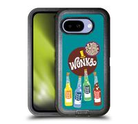 Head Case Designs Officially Licensed Willy Wonka and the Chocolate Factory Fizzy Lifting Drink Graphics Ultra-Armoured Shockproof Case [Military Grade Protection] Compatible With Google Pixel 9A