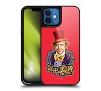 Head Case Designs Officially Licensed Willy Wonka and the Chocolate Factory Gene Wilder Graphics Gel Armour Case [Military Grade Protection] Compatible With Apple iPhone 12 / iPhone 12 Pro