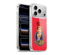 Head Case Designs Officially Licensed Willy Wonka and the Chocolate Factory Gene Wilder Graphics Gel Case [Military Grade] Compatible with Apple iPhone 17 Pro Max and Compatible with MagSafe