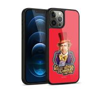 Head Case Designs Officially Licensed Willy Wonka and the Chocolate Factory Gene Wilder Graphics Gel Armour Case [Military Grade Protection] Compatible With Apple iPhone 12 Pro Max