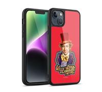 Head Case Designs Officially Licensed Willy Wonka and the Chocolate Factory Gene Wilder Graphics Gel Armour Case [Military Grade Protection] Compatible With Apple iPhone 14 Plus