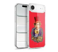 Head Case Designs Officially Licensed Willy Wonka and the Chocolate Factory Gene Wilder Graphics Gel Case [Military Grade Protection] Compatible with Apple iPhone 17 Air and Compatible with MagSafe
