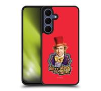 Head Case Designs Officially Licensed Willy Wonka and the Chocolate Factory Gene Wilder Graphics Gel Armour Case [Military Grade Protection] Compatible With Samsung Galaxy S25 FE