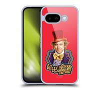 Head Case Designs Officially Licensed Willy Wonka and the Chocolate Factory Gene Wilder Graphics Gel Case [Military Grade Protection] Compatible With Google Pixel 9A