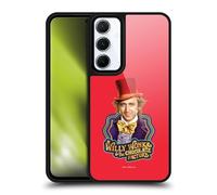 Head Case Designs Officially Licensed Willy Wonka and the Chocolate Factory Gene Wilder Graphics Gel Armour Case [Military Grade Protection] Compatible With Samsung Galaxy A55 5G