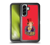 Head Case Designs Officially Licensed Willy Wonka and the Chocolate Factory Gene Wilder Graphics Ultra-Armoured Shockproof Case [Military Grade Protection] Compatible With Samsung Galaxy A56 5G