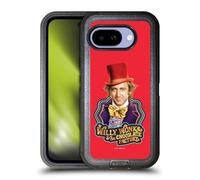 Head Case Designs Officially Licensed Willy Wonka and the Chocolate Factory Gene Wilder Graphics Ultra-Armoured Shockproof Case [Military Grade Protection] Compatible With Google Pixel 9A