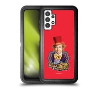 Head Case Designs Officially Licensed Willy Wonka and the Chocolate Factory Gene Wilder Graphics Ultra-Armoured Shockproof Case [Military Grade Protection] Compatible With Samsung Galaxy A13 (2022)