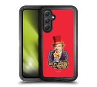 Head Case Designs Officially Licensed Willy Wonka and the Chocolate Factory Gene Wilder Graphics Ultra-Armoured Shockproof Case [Military Grade Protection] Compatible With Samsung Galaxy A54 5G