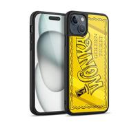 Head Case Designs Officially Licensed Willy Wonka and the Chocolate Factory Golden Ticket Graphics Gel Armour Case [Military Grade Protection] Compatible With Apple iPhone 15 Plus