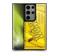 Head Case Designs Officially Licensed Willy Wonka and the Chocolate Factory Golden Ticket Graphics Gel Armour Case [Military Grade Protection] Compatible With Samsung Galaxy S24 Ultra 5G