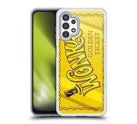 Head Case Designs Officially Licensed Willy Wonka and the Chocolate Factory Golden Ticket Graphics Gel Case [Military Grade Protection] Compatible With Samsung Galaxy A13 (2022)