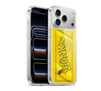 Head Case Designs Officially Licensed Willy Wonka and the Chocolate Factory Golden Ticket Graphics Gel Case [Military Grade] Compatible with Apple iPhone 17 Pro Max and Compatible with MagSafe